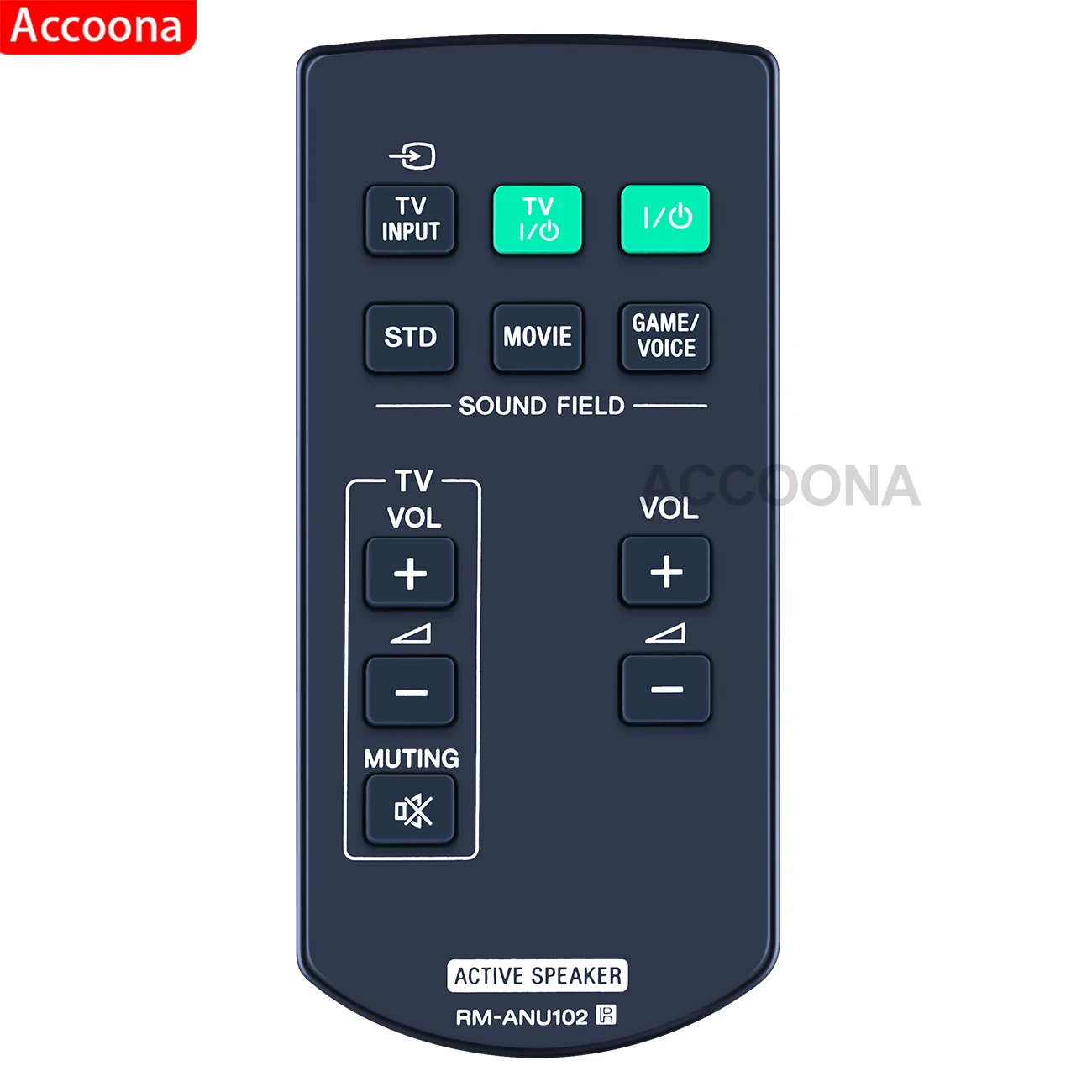 RM-ANU102 استبدال شريط الصوت عن بعد لسوني مكبر الصوت SA-40SE1 SA-32SE1 SA-46SE1