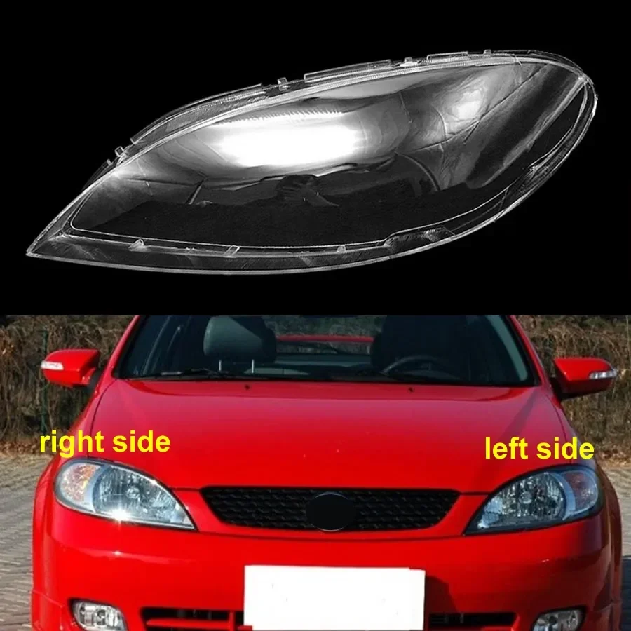 

For Buick Excelle HRV Hatchback 2004-2008 Headlamps Cover Transparent Lamp Shade Shell Plexiglass Replace Original Lampshade