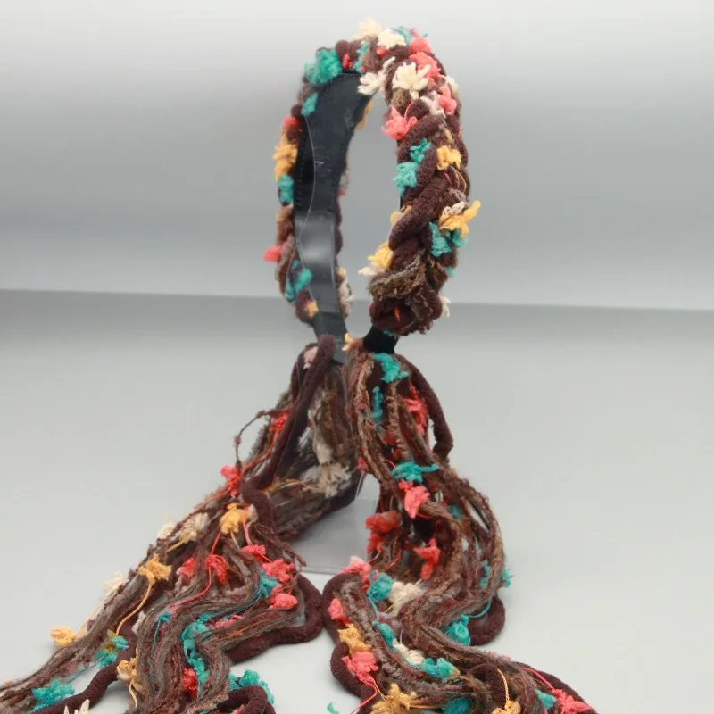 HQ النساء أفخم شرابات عقال عالية الجودة اليدوية البوهيمي Hairwear شعر مستعار إكسسوارات الشعر Dreadlock العصرية رئيس مجوهرات هدايا