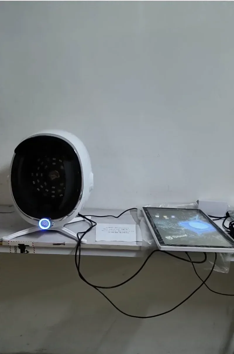 

3D сканер кожи, анализатор лица, монитор, волшебное зеркало, портативное тестирование, английский детектор, тестовый анализ камеры для лица