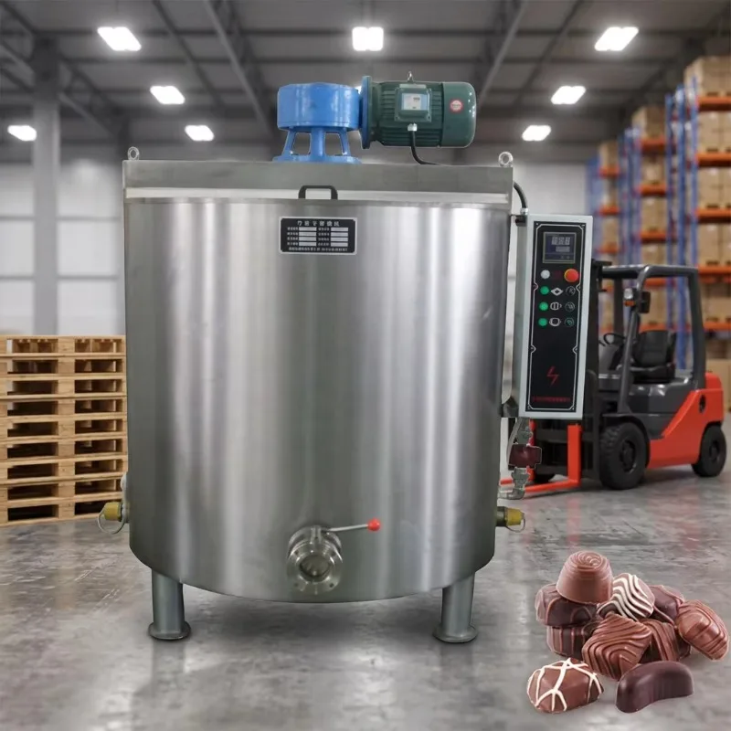 Electric Chocolate Holding Tank SS304 Chocolate Machine New Condition 380V/220V/480V 1 Year Long Service Life Commercial