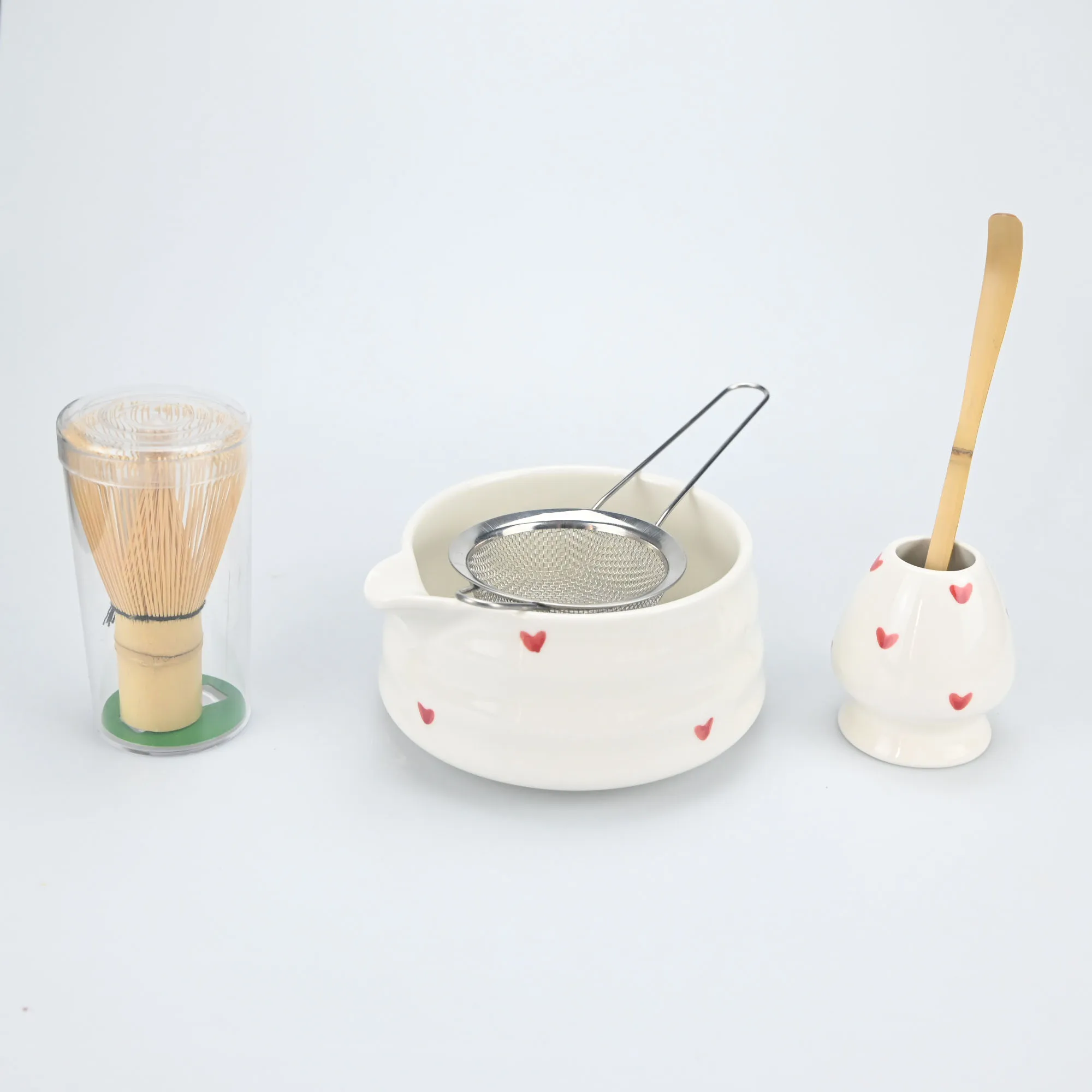 2/4/5 قطعة/المجموعة/مجموعة طقم شاي ماتشا على الطراز الياباني مع رف أدوات، بما في ذلك وعاء، خفق، ملعقة، هدية رائعة للاحتفال، تقليدية J #3