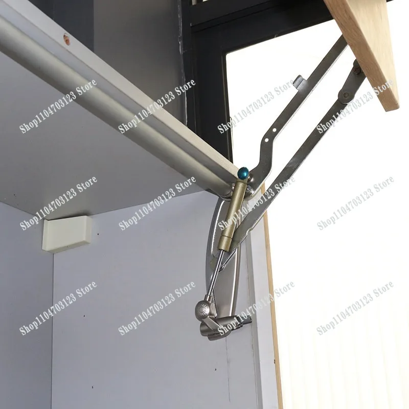 2026 hot-selling vertical upward sliding door support, cabinet translation upward turning door support pneumatic