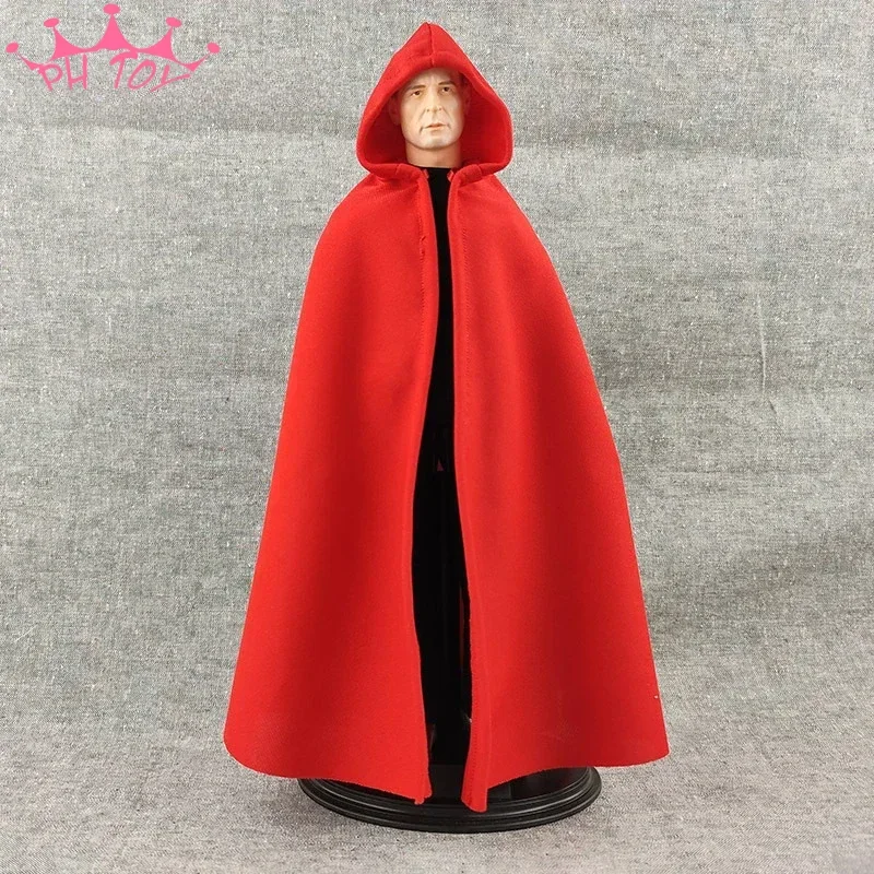 1/6 Scale Classic Male Soldier Cloak Iron Wire Inside Make Shape Clothes Model for 12in  Action Figure Doll 30cm Body Accessory