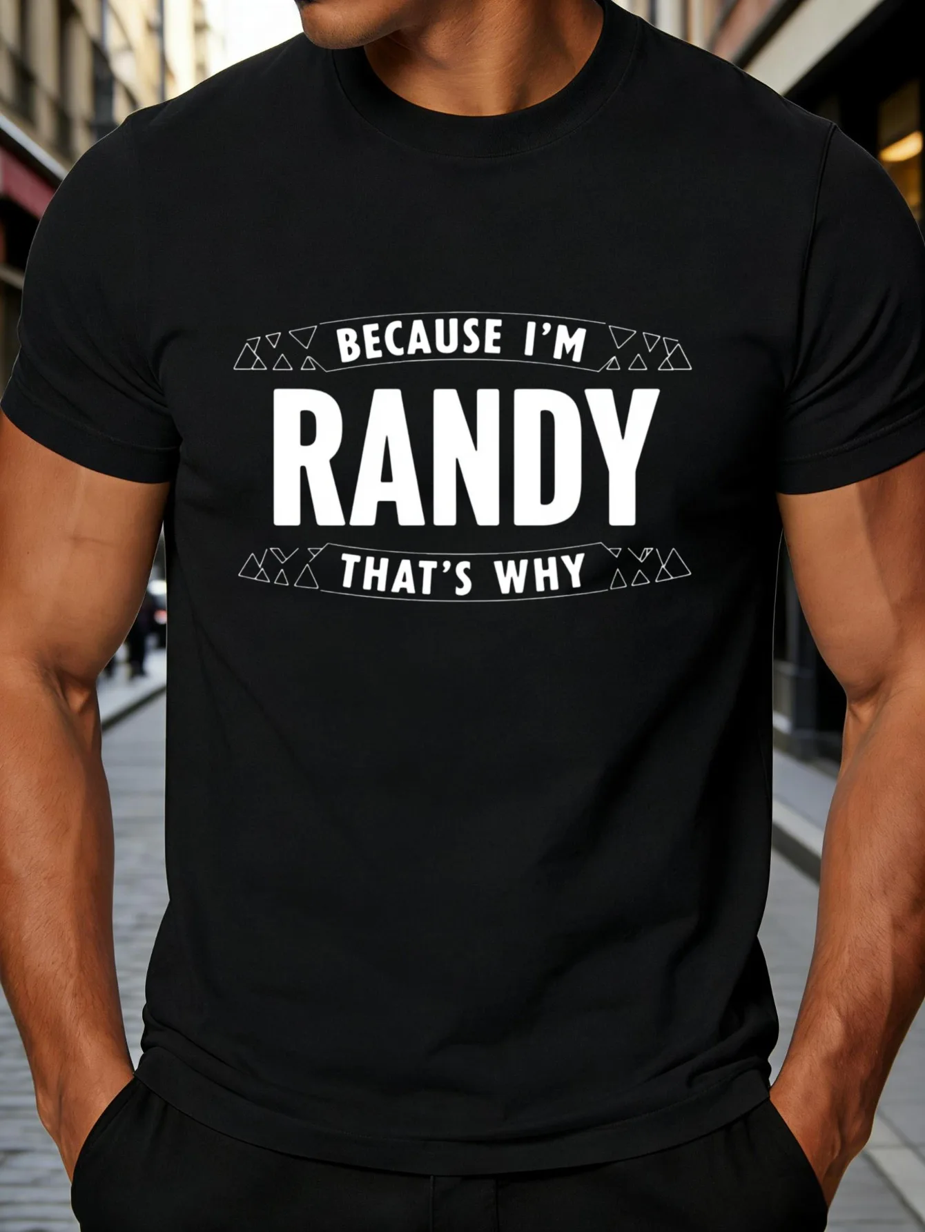 Casual and Fun Men's T-Shirt with the Design 