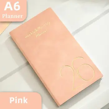 Agenda A6 365 jours - Carnet de notes - Planificateur quotidien efficace - Agenda en anglais - Liste de tâches - Bloc-notes coloré 10 best sales Planificateur de liste de tâches - №1