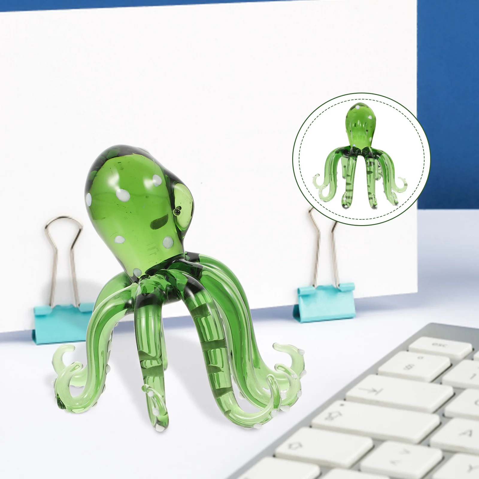 

Mini Octopus Table Decor Ocean Desktop Ornament for Tabletop Sea Animal Home Decoration Octopus Decor Table Ornament