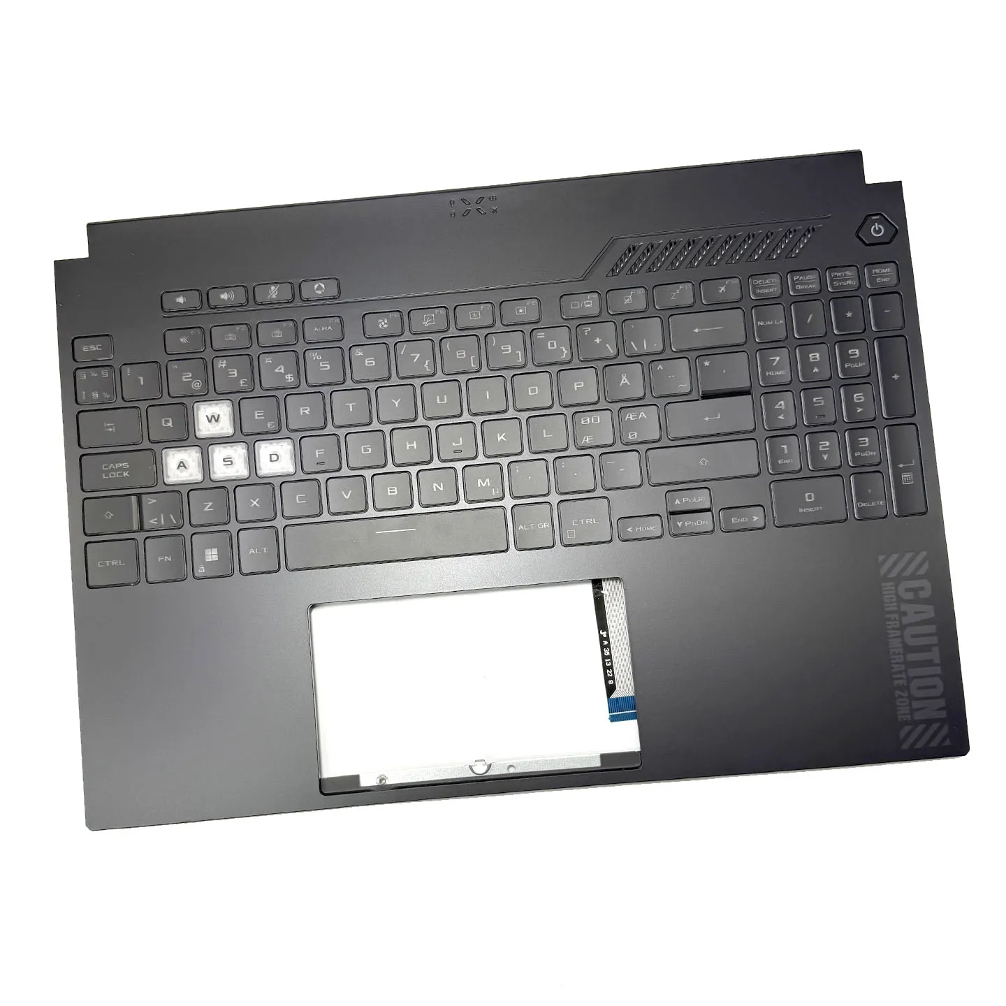 Immagine 4: Tastiera per laptop, scocca C, poggiapolsi e accessori per telaio per Ne Text Tuf Gaming A15 F15 A16 Fx507 Fa507 Fa617 Surface Tianxuan 3 Tianxuan 4 Tianxuan 5