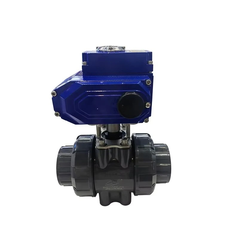 

Compact electric diverter ball valve double, support water medium