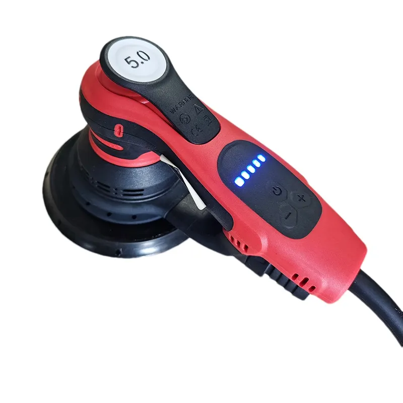 Electric Eccentric Sander Diameter 150mm Brushless Adjustable Speed Eccentric Distance 5mm Sandpaper Grinder
