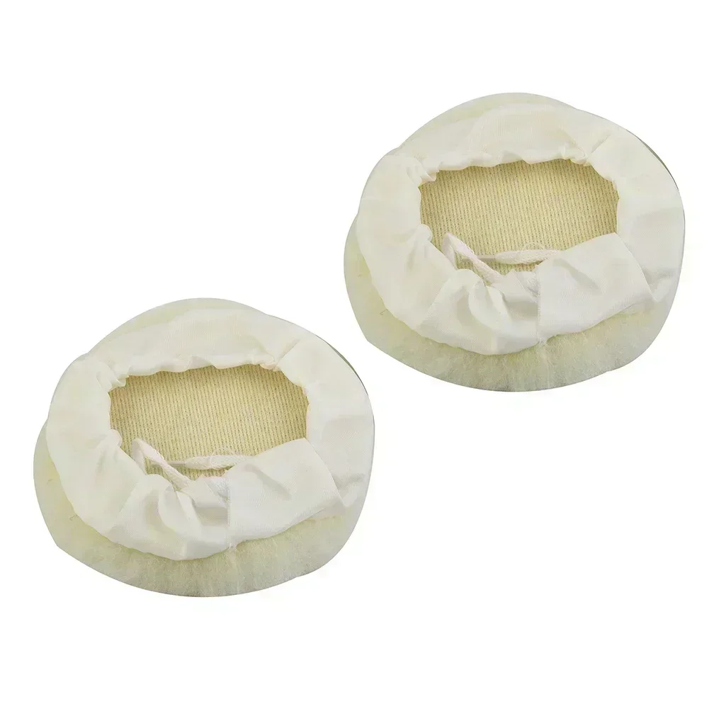 

Совершенно новый набор полировальных подушечек, моющиеся, 125 мм, 5 дюймов, 6 шт., аксессуары, полировальная подушечка для капота, шерсть ягненка, автомобильная