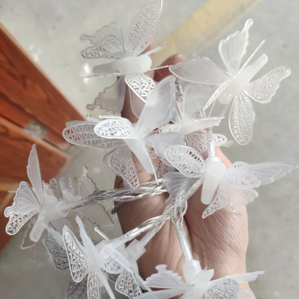

Butterfly String Warm White Led Fairy For Home Garden Party Decoration Christmas Easter Patio Lamp String Party Lights