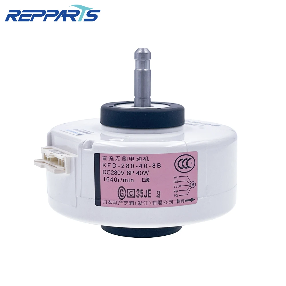 

New KFD-280-40-8B DC280V 40W 1640r/min Indoor Unit DC Fan Motor For Daikin Air Conditioner Conditioning Parts