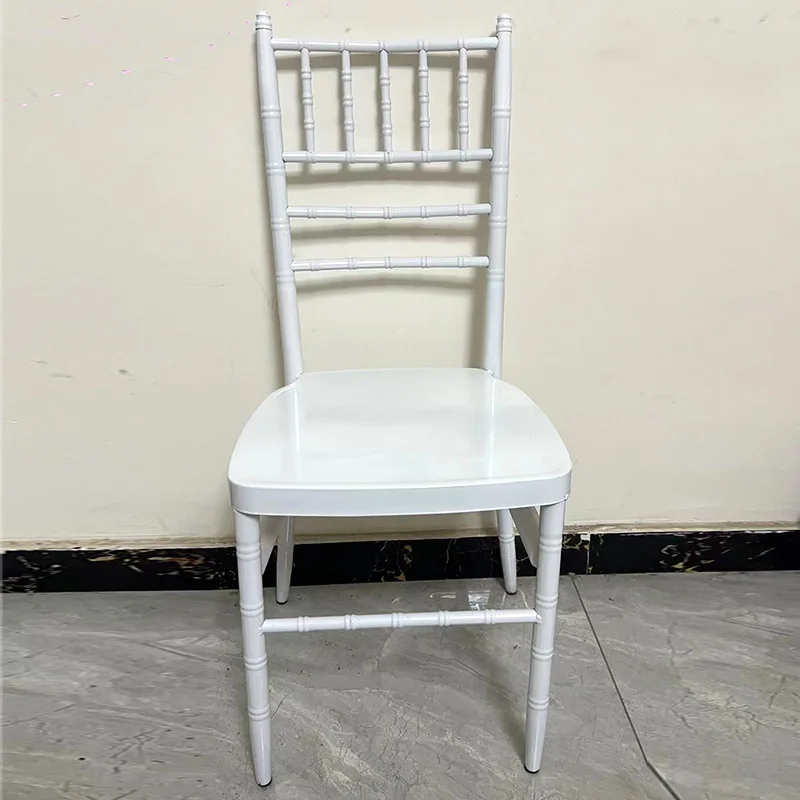 

Bamboo Joint Chair, White Gold Wedding Hotel Chair, Banquet Chair