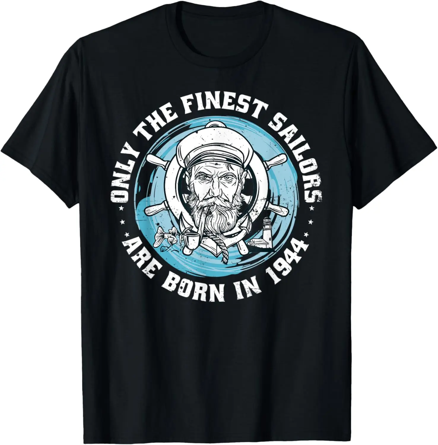 

Sailors Sailboats Vintage 1944 Birthday fun sailing Yachting T-Shirt