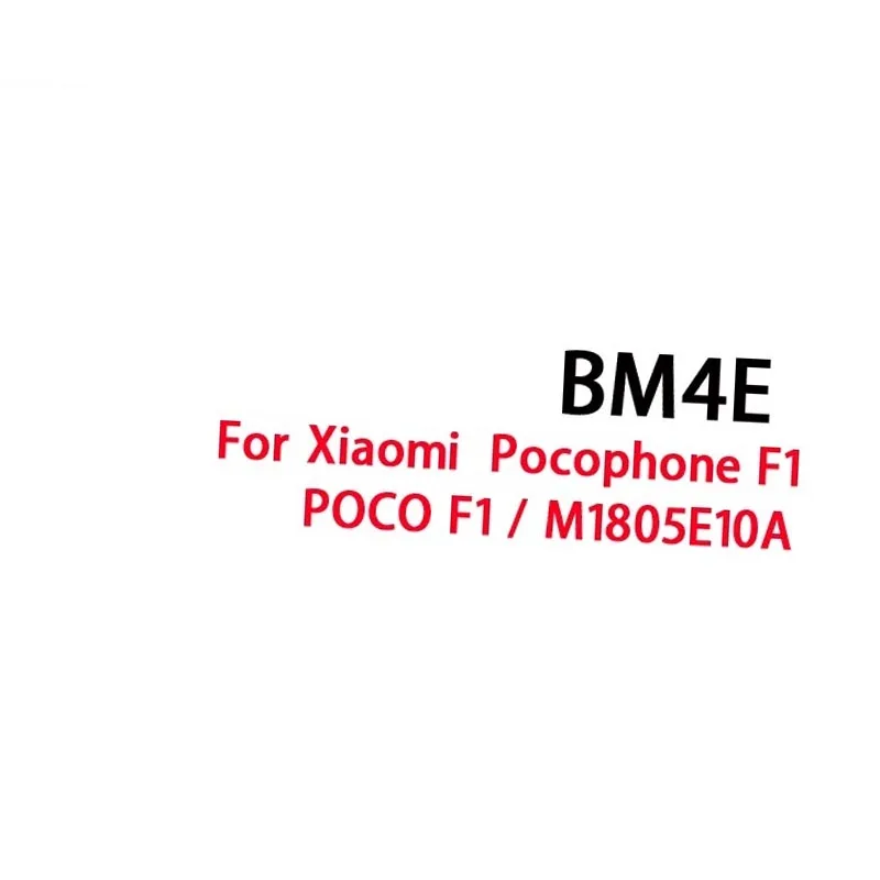 

High Quality 4000mAh Battery BM4E For Xiaomi MI Pocophone poco F1 Replacement Phone Battery Batteries Bateria Batterij +Tools