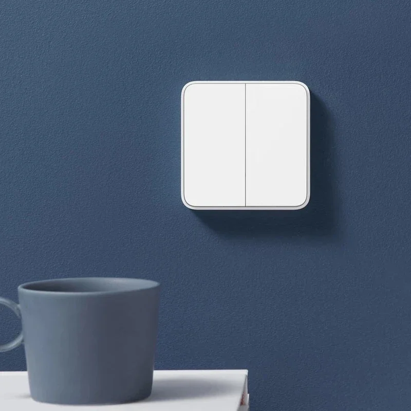 Xiaomi Mijia Smart Wall Switch Live Line Version Wifi Wall Light Switch OTA Upgrade Smart Linkage Works with Mihome App