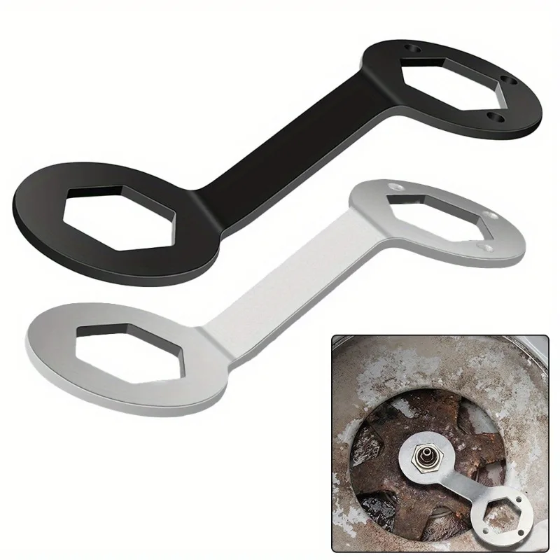 36/38mm Washing Machine Clutch Wrench Disassembly Inner Screw Nut Removal Double-ended Long Sleeve Spanner Hand Tools