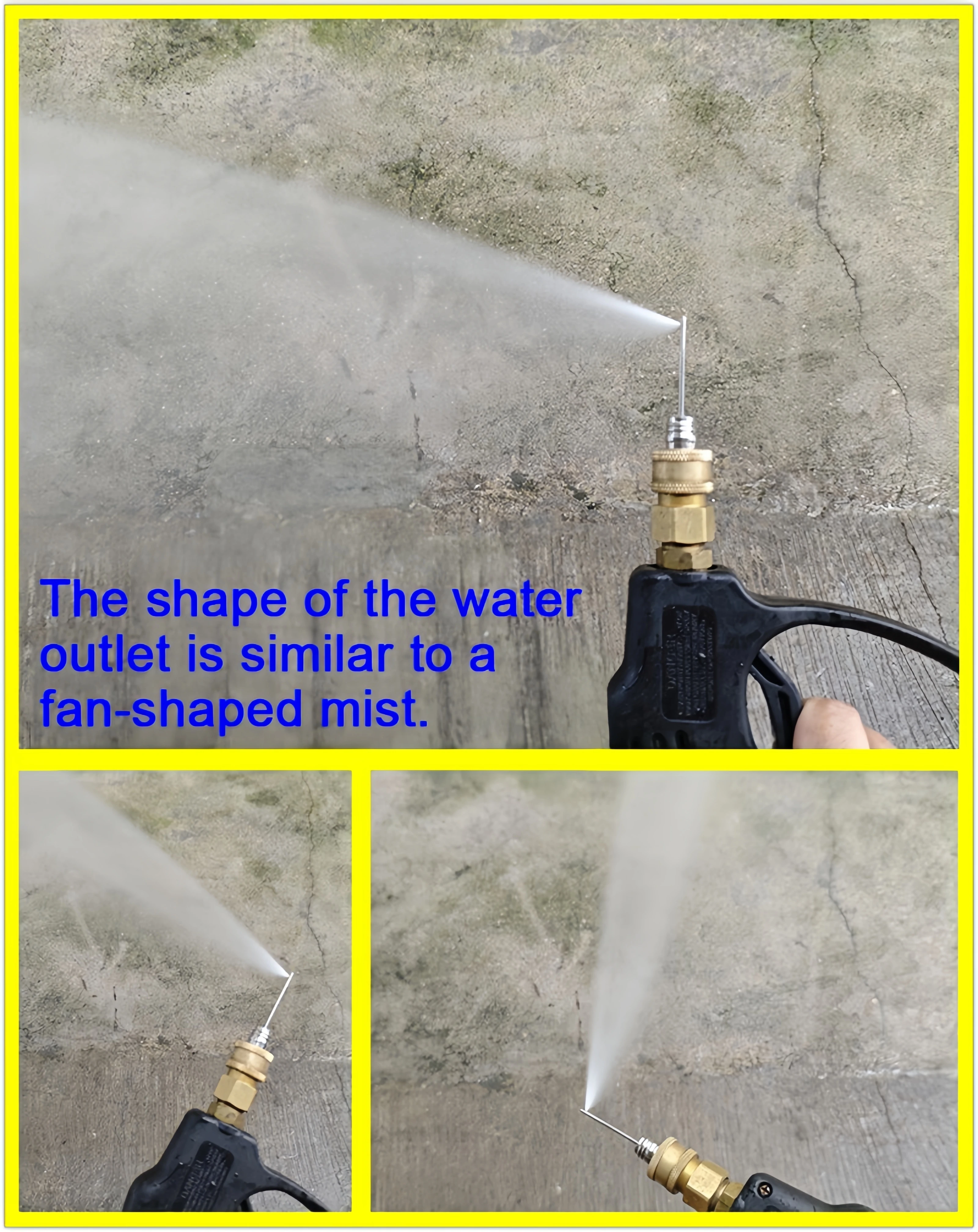 Ugello ad ago per pulizia ad alta pressione - Getto dritto/laterale da 2,0 mm per serbatoi scaldabagno e unità CA Strumento di pulizia