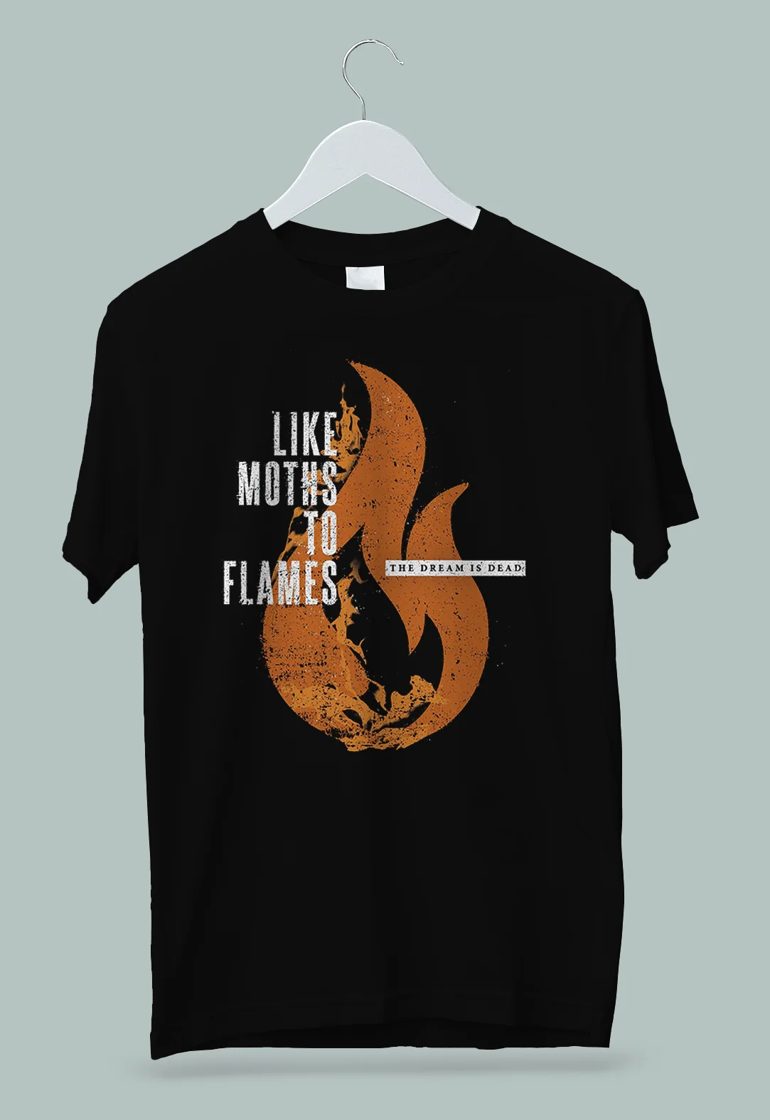 Like Moths To Flames The Dream Is Dead T-Shirt S-2XL