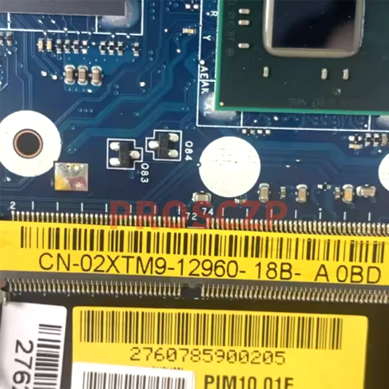 

PIM10 LA-6501P CN-02XTM9 02XTM9 2XTM9 Материнская плата для ноутбука DELL 1018 Материнская плата с процессором SLBX9 N455 100% полностью протестирована, работает хорошо