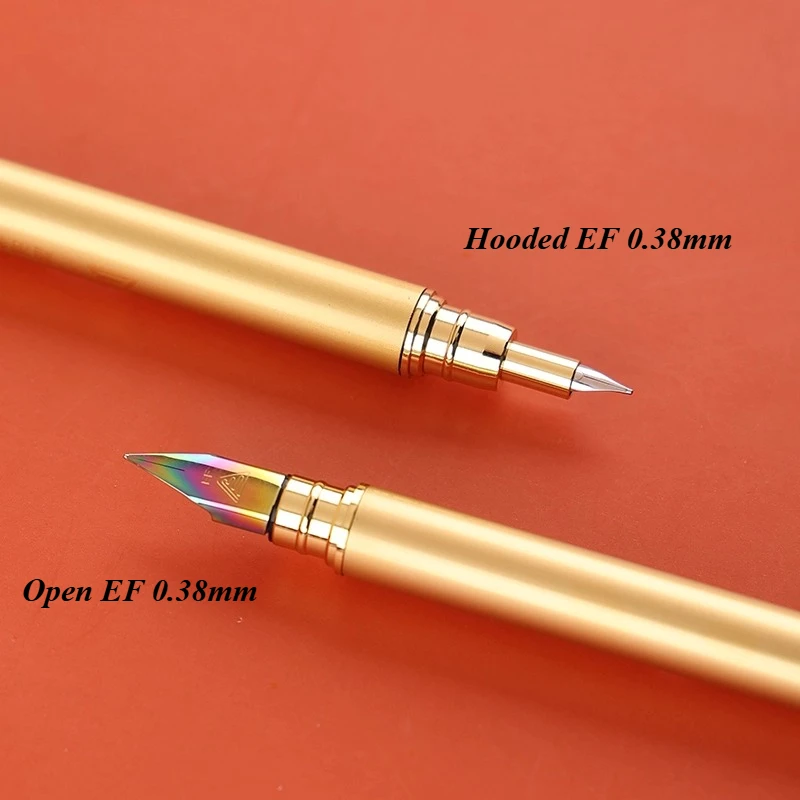 Luksusowe pióra wieczne Lanbitou o unikalnym designie, retro, z kapturkiem, stalówka EF 0.38mm, kreatywne pióro do atramentu, urocze artykuły papiernicze, przybory szkolne, prezent.