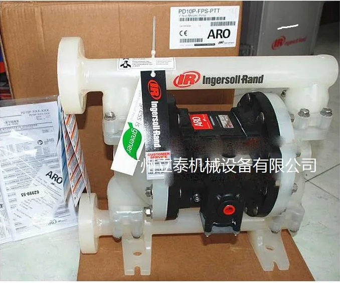 Pneumatic diaphragm pump PD10P-FPS-PTT chemical sewage