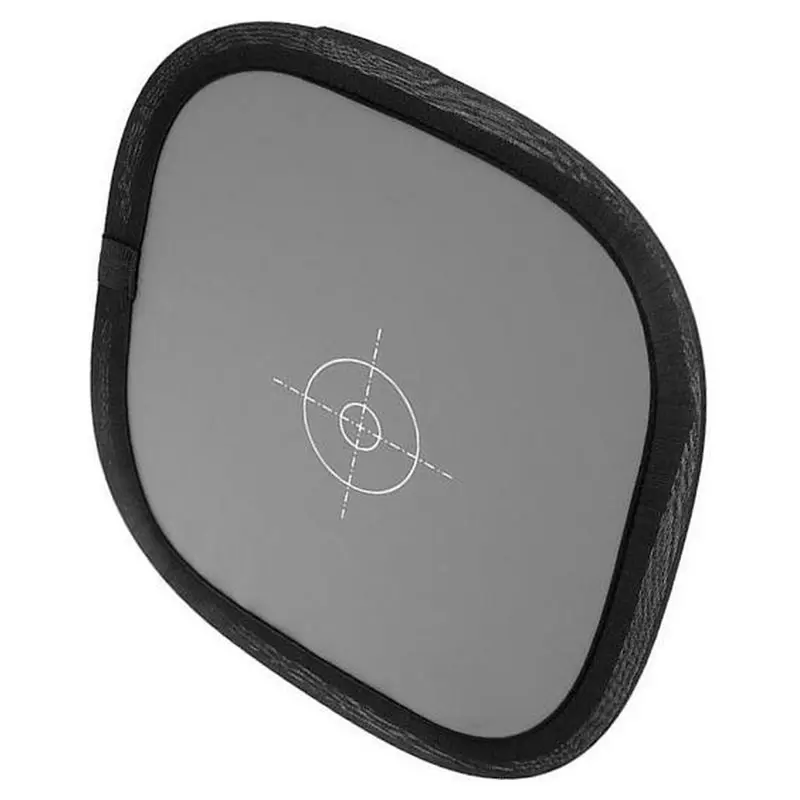T24C Photography Focus Board 60X60cm Foldable Double Face Two Sides Grey/White Balance Card 18% Reflector