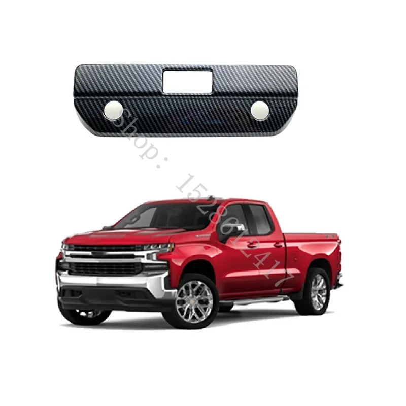 

For Chevrolet Silverado 2019 -2022 ABS rear door handle cover, rear handle, door bowl decorative bright frame car accessories