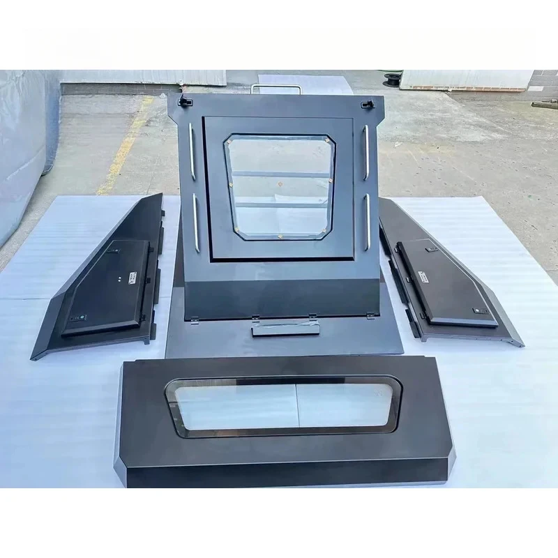 Cc Car，Gladiator Pickup Hardtop - Waterproof Steel Split Den,-Ready Roof Cover