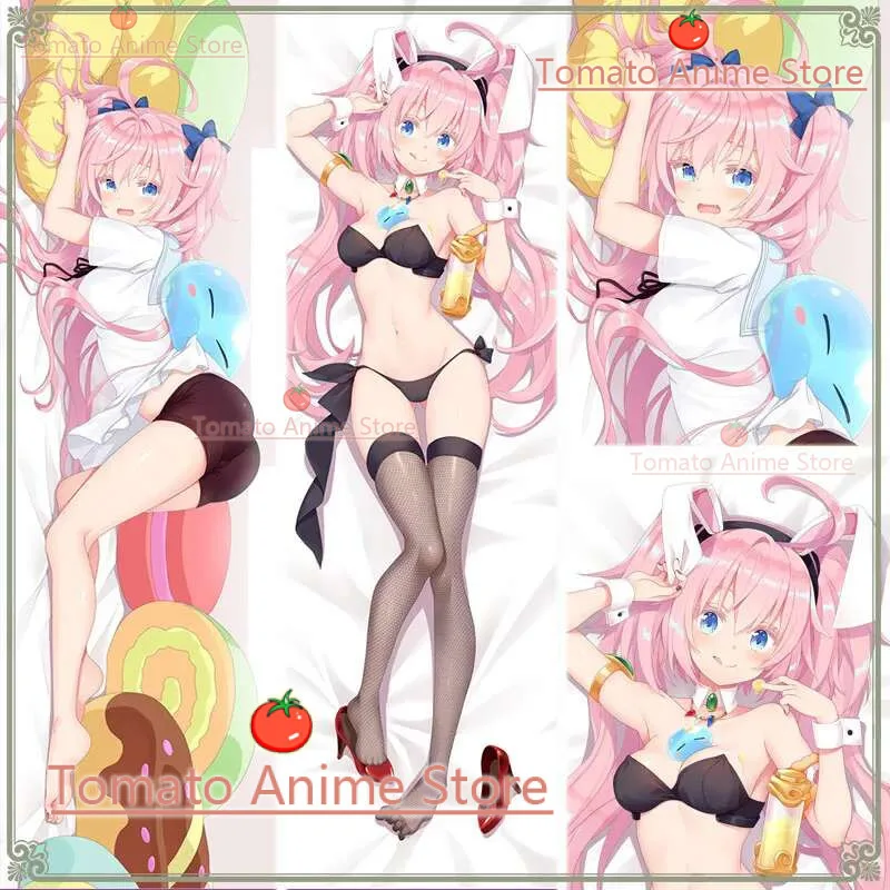 

Milim Nava Dakimakura Hing Body Pillow Case Cosplay Japanese Otaku Cushion Cover Xmas Gifts