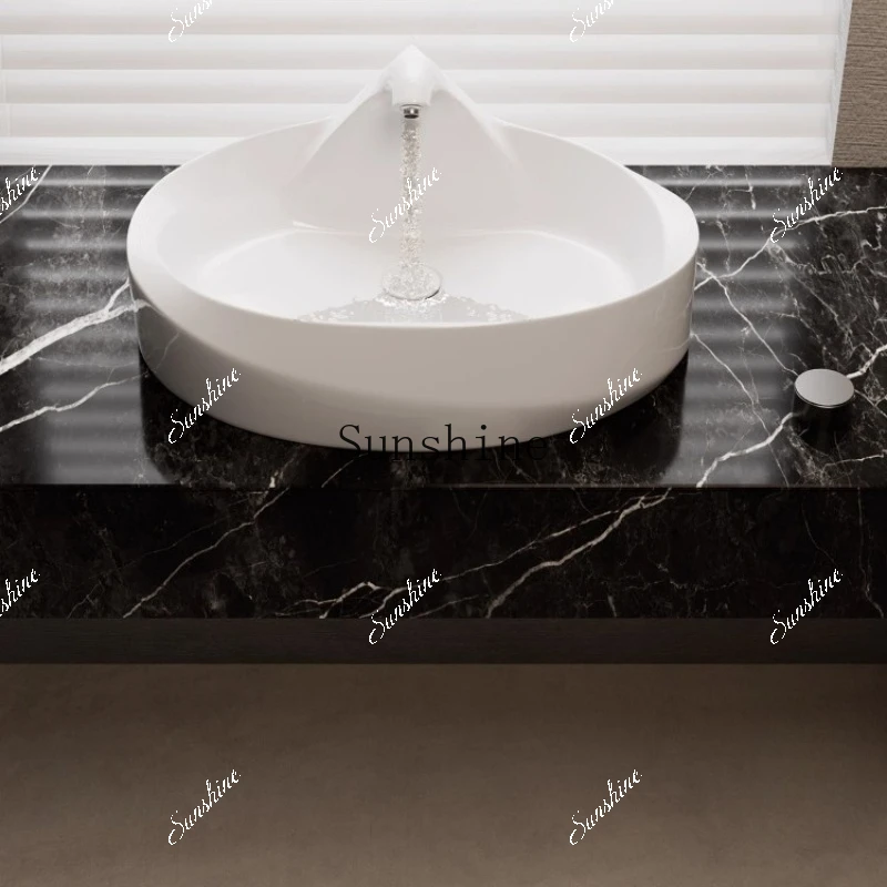 MFully automatic induction faucet for hand washing, bathroom smart ceramics, balcony, upper basin