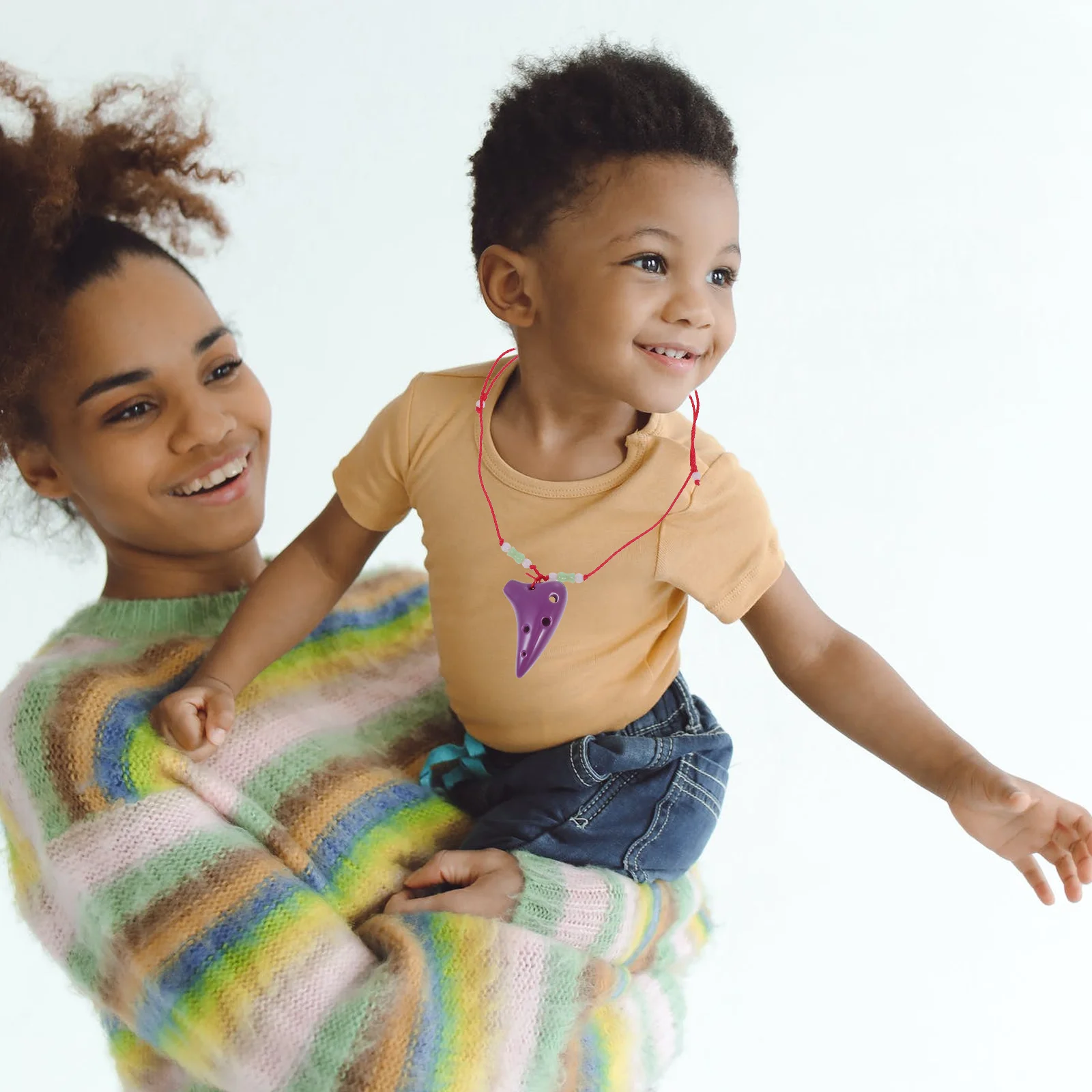 

1Set Mini Dolomite 6 Holes Alto C Ocarina Portable Musical Instrument Ocarina for Beginners Musical Instrument