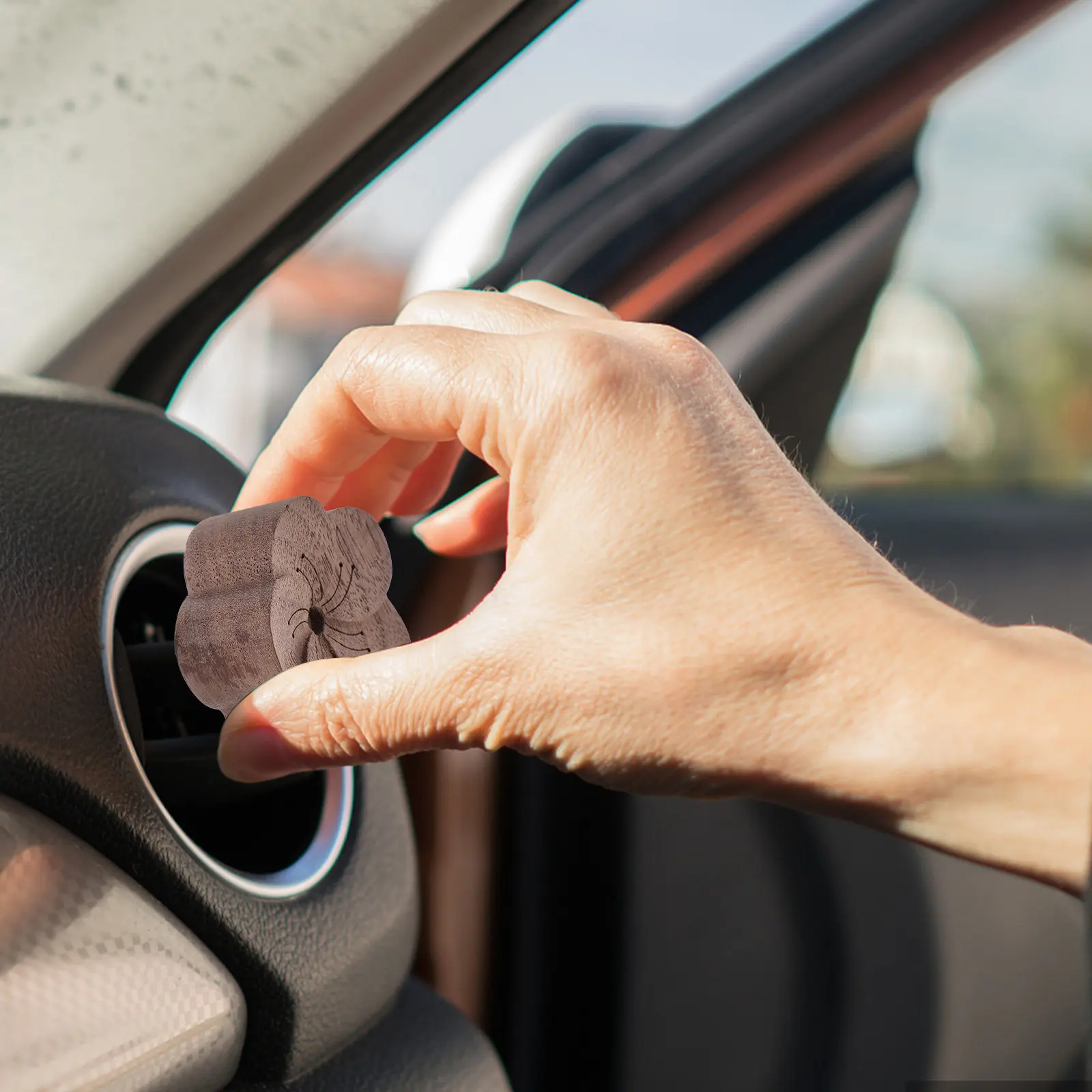 

Деревянный диффузор для эфирных масел, настольный ароматизатор, украшение для дома и офиса, деревянный декор, ароматизатор для помещений, 1 шт.