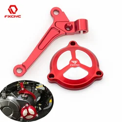For Benelli TNT 125 135 TNT125 TNT135 CNC Motorcycle Engine Guard Case Slider Cover & Clutch Cable Wire Clamp Support Bracket