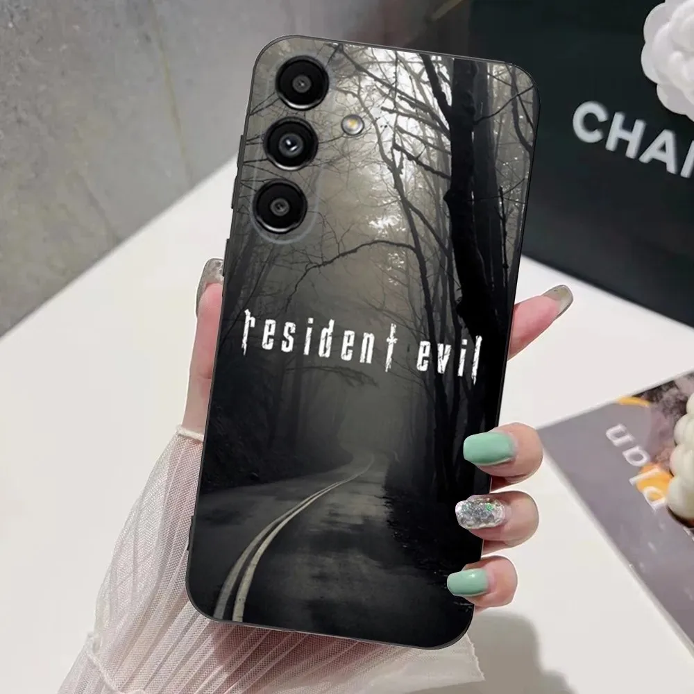 Game R-Resident Evil Video Phone Case For Samsung S24,S21,S22,S23,S30,Ultra,S20,Plus,Fe,Lite,Note,10,9,5G Black Soft Cover