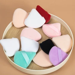 KOSMETYKI 1Pcs Flocking double-sided Powder Puff Makeup sponge Soft makeup tool