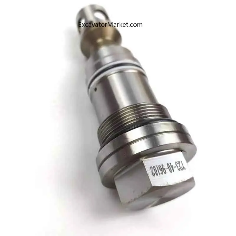 For 723-40-96102 suitable for Komatsu PC200 220 240-6-7-8 pressure compensation valve main relief valve auxiliary excavator