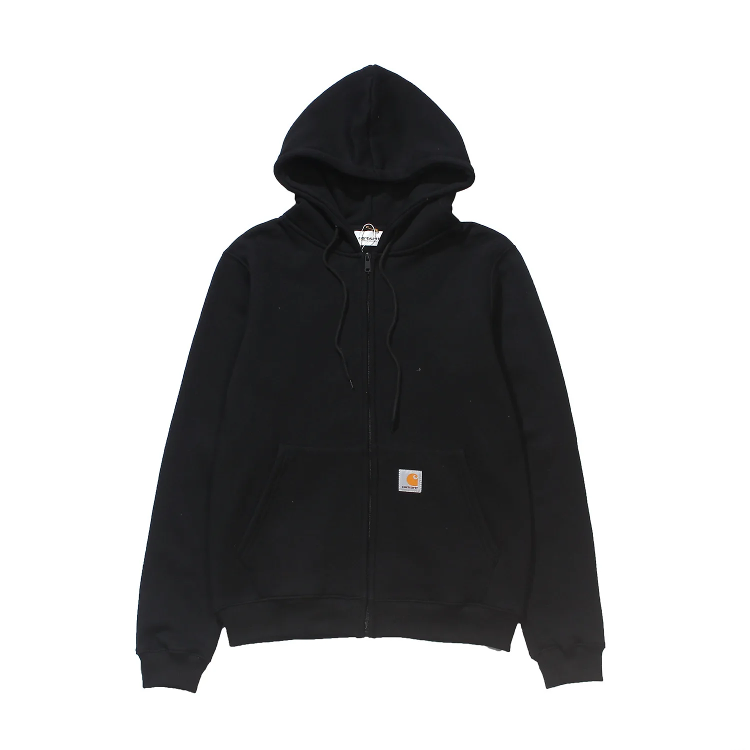 

Autumn/winter chain-link cardigan fleece-lined sweatshirt classic loose fit men's thickened outerwear trendy long sleeve