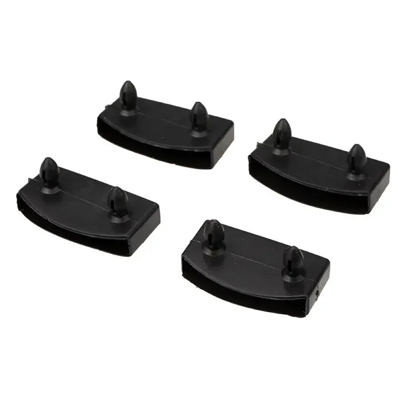 10/20pcs Black Plastic Replacement Bed Slat Plastic Center/End Caps Holder for Holding Securing Furniture Frames