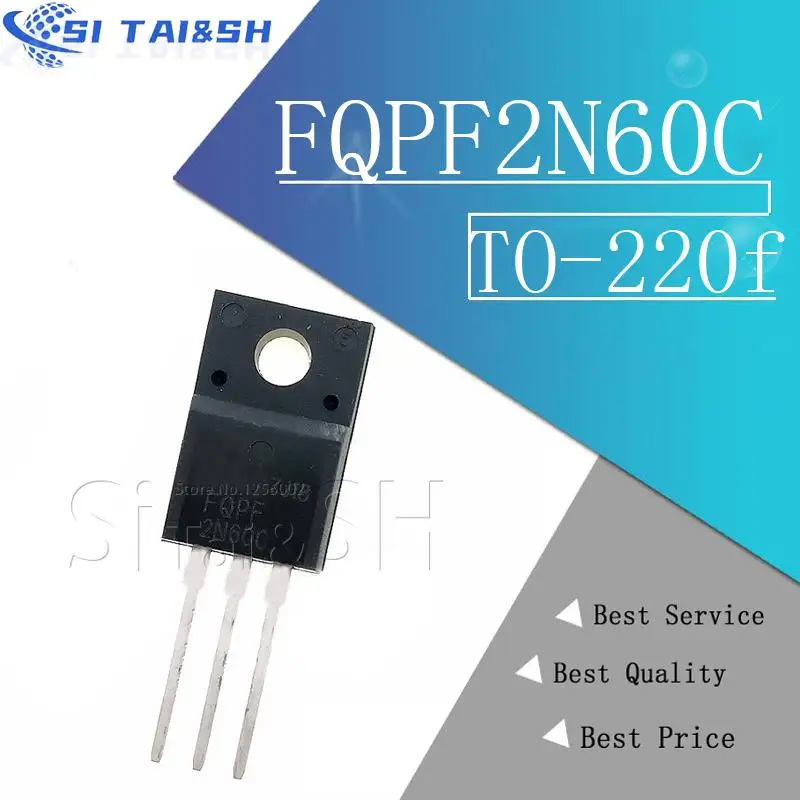 New and Original TO-220F FQPF2N60C 3N80 4N60 4N90 FQPF6N60 6N80 5N50 5N60 8N60 11N60 FQPF12N60 FQPF20N60C 8N80C 10N60C