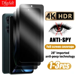 1-3Pcs Anti-spy Privacy Screen Protector For Oppo K11 K11X A98 A78 A58 A38 A18 A77S A57S A2X Find X5 X3 X2 Lite Tempered Glass