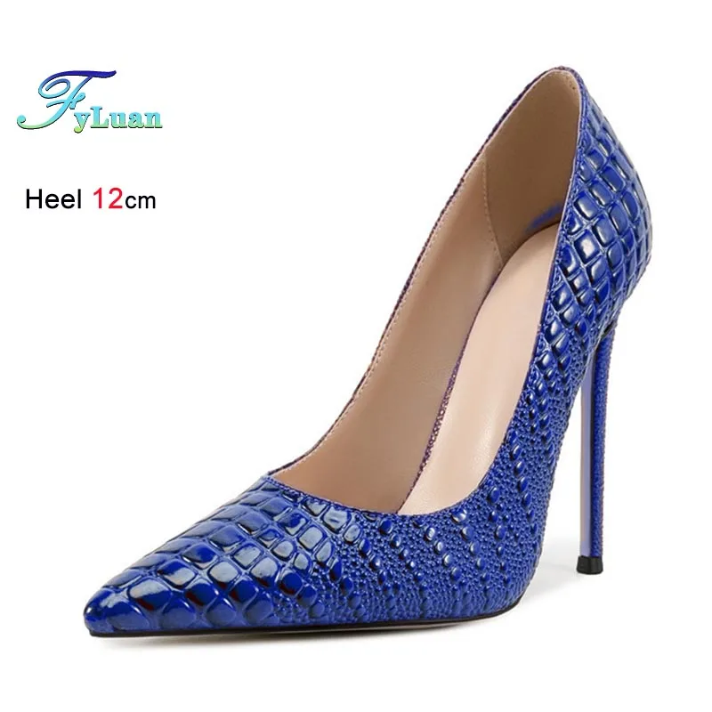 

Spring Autumn Foreign Trade New Single Shoes Women Super High Heel Shoes Fashion Pointed Toe Stiletto Ladies Shallow Mouth Pumps
