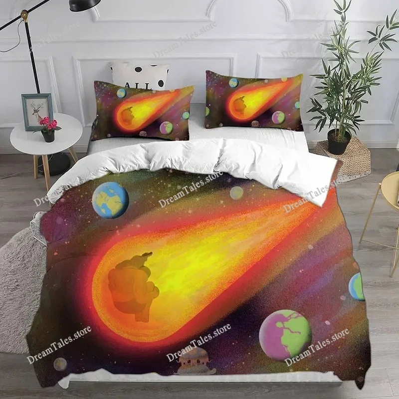 Anime The Midnight Gospel Printed Duvet Cover Bedding Comforter Sets Soft Quilt Cover and Pillowcases Single_Double_Queen_King
