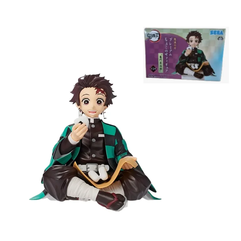 Genuino in Magazzino SEGA Demon Slayer Kimetsu no Yaiba Premium Chokonose Kamado Tanjirou Figura Noodle Stopper PVC Modello Anime Giocattolo