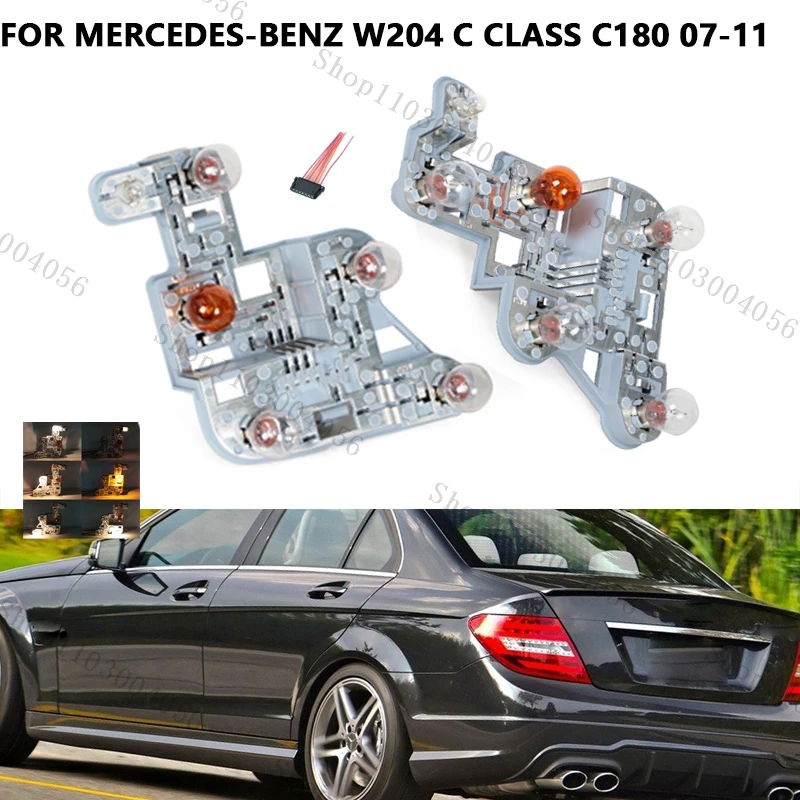 

Tail Light Lamp Bulb Holder For Mercedes-Benz W204 C Class C180 C200 C280 C300 2007-2011 Lamp Bulb Holder Carrier Circuit Board