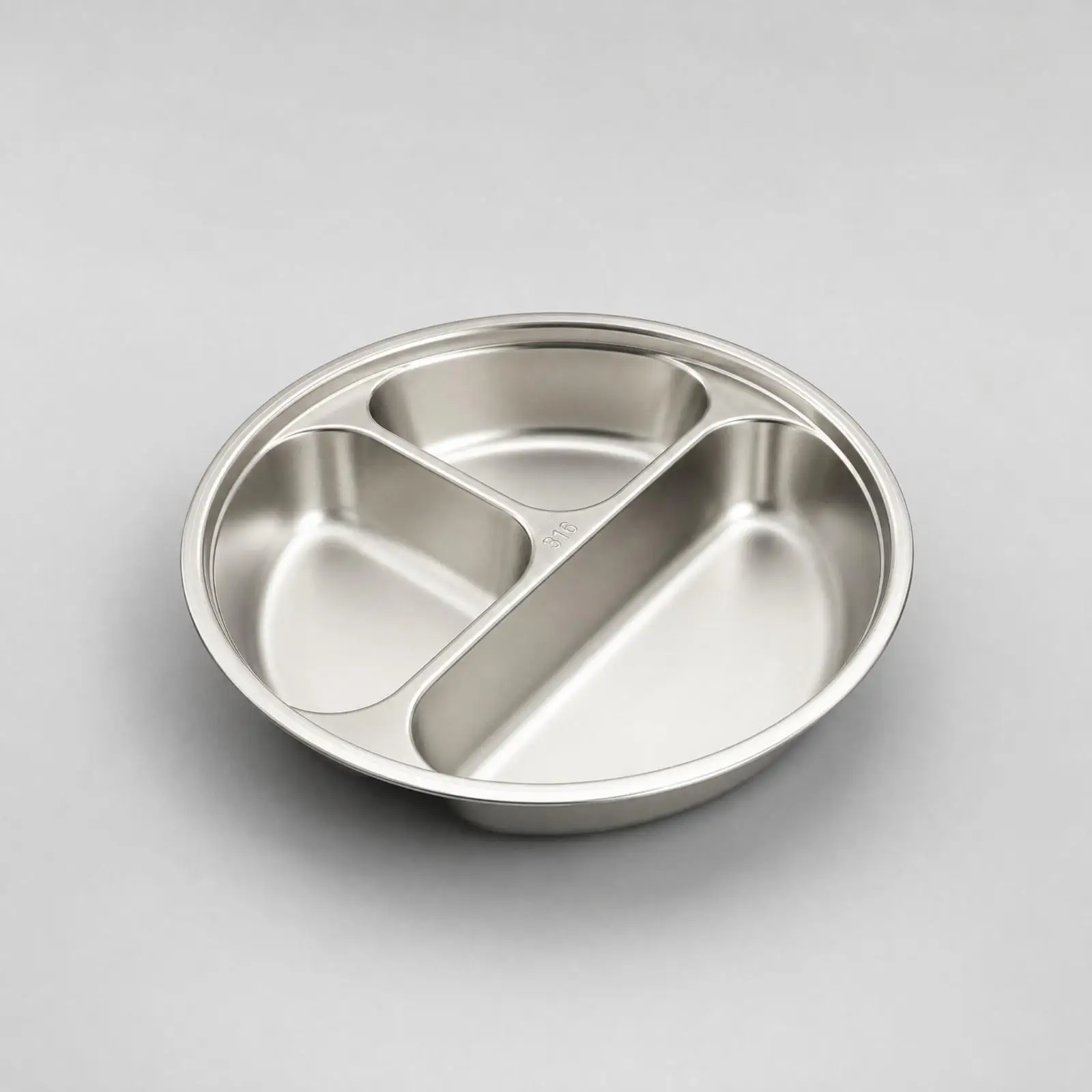 316 Grade Steamer Tray for Cooking Pot Divided Design with Holes for Home Kitchen Use
