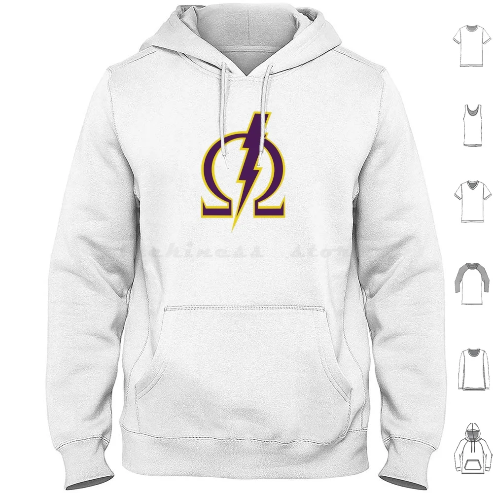 Lightning Bolt Hoodie Cotton Long Sleeve Psi Phi Psi Phi Bulldog Fraternity Psi Phi Founders Psi Phi Chapters Psi Phi