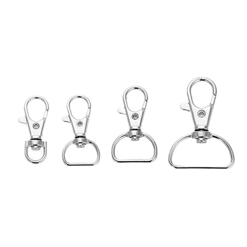 5Pcs 35MM Key Chain Clip Hooks Swivel Clasps Lanyard Snap Hook Lobster Claw Clasp Buckle For Keychain DIY Jewelry Crafts