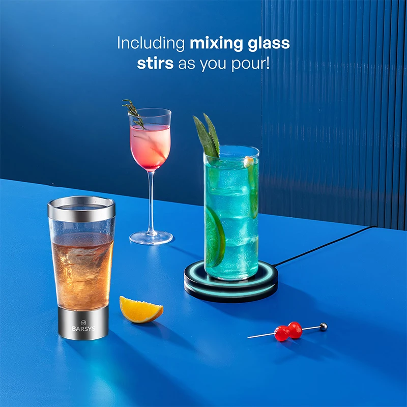 

Умная машина для приготовления коктейлей Smart Coaster с LED-подсветкой и водонепроницаемым корпусом – интерактивная подставка для стаканов с изменяющимся цветом для домашнего бара